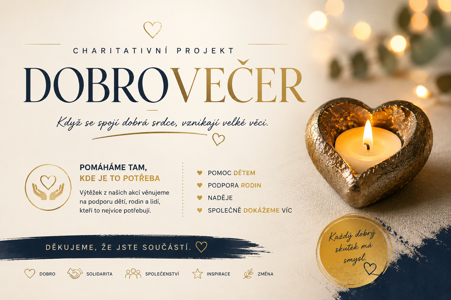 Dobrovečery — večery pro dobrou věc